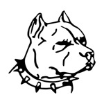 Samolepka hlídací pes na auto a motorku, tuning nálepka (4328)