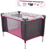 FIVE O NINE CREW Postýlka cestovní pro panenku miminko duha