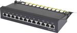 Renkforce 12 portů síťový patch box CAT 6A 1 U osazený