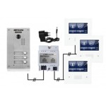 Set videozvonku ZONEWAY ZW-432M  plus  ZW-738-3