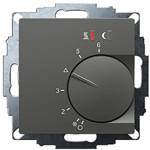 Eberle UTE 2800-R-Anthrazit-55 pokojový termostat pod omítku, 547816054302, 1 ks