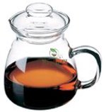 Konvička Jana 0,6 l, celoskleněná s víčkem - čajová