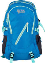 ACRA Batoh Backpack 35l turistický modrý 2 komory 26x50x17cm BA35