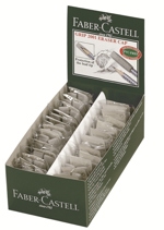 Guma kryt 2001 dvojičky sivá 2ks (Faber Castel - Guma)