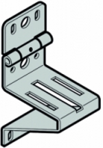 Boční pant pro sekce 80mm, RB008, zinek