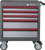 TOOLCRAFT 890680 dílenský vozík Barva: šedá, antracitová, červená