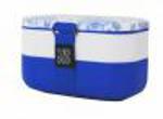 Box na jídlo Bento Yoko Design Toile de Jouy, dvoupatrový 1,2 litru
