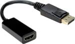 Value DisplayPort / HDMI kabelový adaptér Konektor DisplayPort, Zásuvka HDMI-A 0.15 m černá 12.99.3138 Kabel DisplayPort