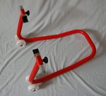 Montážní stojan MS01NR červený