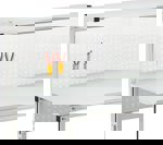 Perforovaný panel, Perforovaný panel, Ocel, pro použití s: Pracovní stůl TPH715, Pracovní stůl TPH915