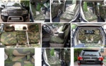 Automega Autopotahy TOYOTA LAND CRUISER V8, 5 míst, MODEL 2016, ARMY styl