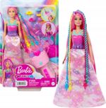 Barbie Dreamtopia princezna s kadeřnickými doplňky HNJ06