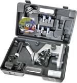 Bresser Optik 8855000 dětský mikroskop monokulární 40 x dopadající světlo, procházející světlo