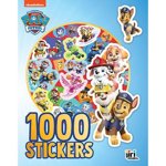 1000 samolepek v sešitu Tlapková patrola, A4 paw patrol