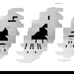 Označení dveří samolepící - sprcha