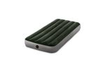 Intex 64760 Nafukovací postel Dura-Beam Downy Airbed 76x191cm s nožní pumpou