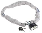 Bezpečnostní řetěz, Zámek a řetěz, průměř řetězu: 5mm, Ocel, délka: 900mm