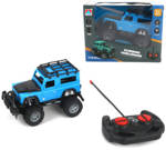 RC Auto Jeep terénní modrý 1:24 na vysílačku 27MHz na baterie Světlo