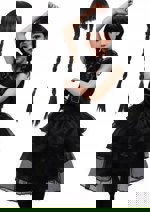 Dětský kostým Wednesday s parukou 122-134 L | Dětský nábytek a doplňky