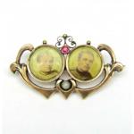 AutorskeSperky.com - Stříbrná památeční brož - S6009