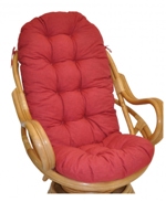 Polstr na křeslo Swivel vínový melír | RYCHLÉ DODÁNÍ