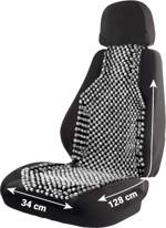 HP Autozubehör chladící podložka Holzkugel masážní funkce 19116 antracitová