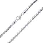 Kulatý řetízek z chirurgické oceli 3mm  50 cm