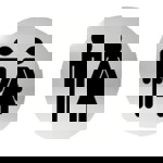 Označení dveří samolepící - WC