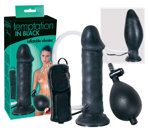 Anální kolík You2Toys vibrační Temptation Black