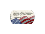 US Psí známka - Dog tag Joshua 1:9