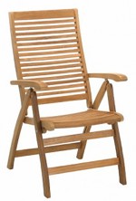 Zahradní křeslo polohovací a skládací Lake Moraine