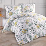 Bavlněné povlečení Floranc Rozměr: 135x200 + 80x80 cm