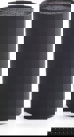 Stojan na nože se štětinovou vložkou, plast, černý 24917