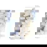 DouDou et Compagnie Paris  DouDou et Compagnie Muchláček Lapin Bonbon Zajíček | modrý