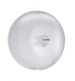 Zásobník na toaletní papír Losdi polykarbonát jumbo maxi bílo-mléčný 28cm