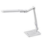 ECOLITE LED stolní lampa dotyková, 9W, volba teploty světla, stmívatelná, bílý lesk   LBL1207-BI