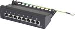 Renkforce 8 portů síťový patch box CAT 6 1 U osazený