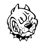 Samolepka hlídací pes na auto a motorku, tuning nálepka (3266)