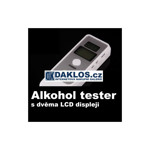 Digitální alkohol tester s dvěma LCD dipleji