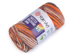 Pletací příze Twisted Macrame 250 g rozčesávací, barva 13 (927) oranžová