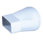 Redukce vodorovná 104/110x55 PVC  511