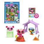 * Littlest Pet Shop 3 figurky Kempování 2 serie LPS