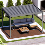 Hliníková pergola 3x4m