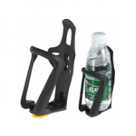 Košík na láhev na kolo nastavitelný - černý